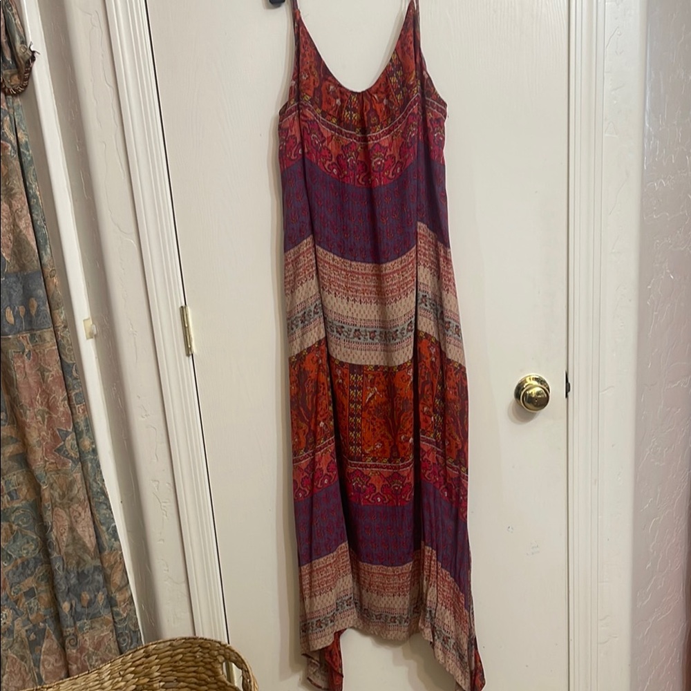 Bohemian Multicolor Maxi Dress
